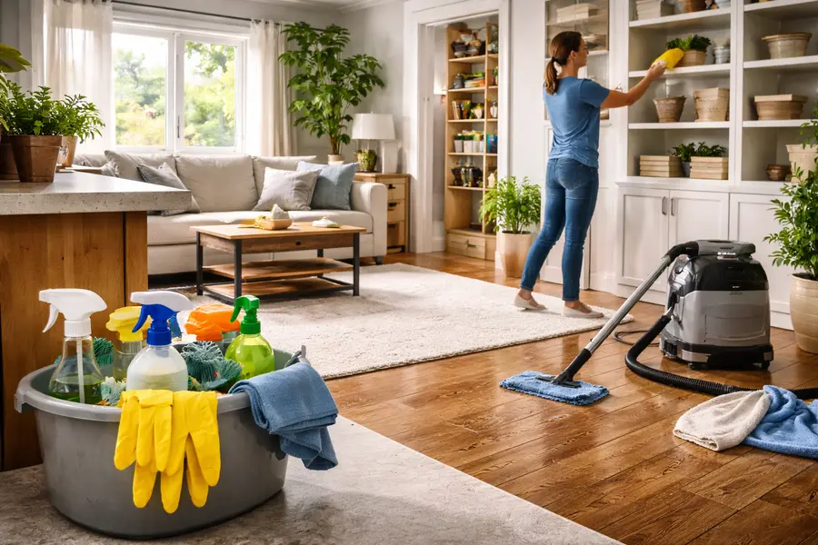 What is the Accurate Cleaning Order for a Spotless House?