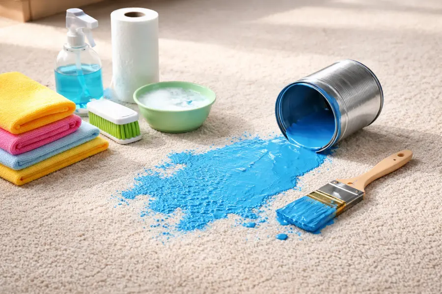 How to Get Paint Out of Carpet?
