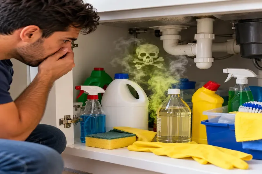The Most Dangerous Cleaning Combinations Hiding Under Your Sink